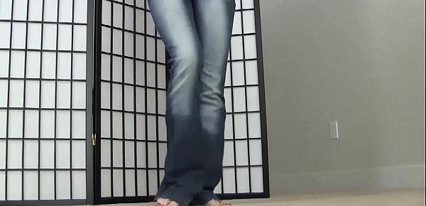  My tight jeans will make your cock so hard JOI